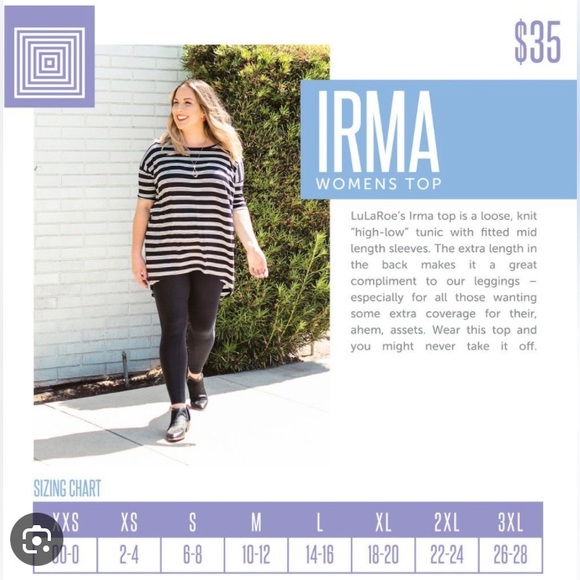 LuLaRoe Cowboy boot Irma Tunic MEDIUM - Picture 8 of 8